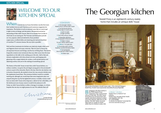 DH186 2-3 SUPPLEMENT Welcome The Georgian kitchen